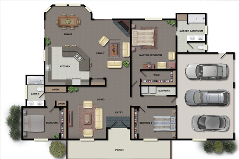Floor Plans Allen Meadows Apartments